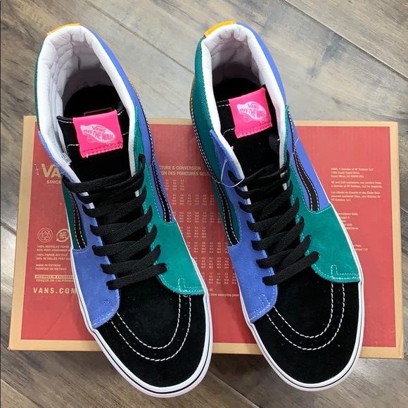 VANS Sk-8-Hi Mix & Match Cdmmylw/Tdpl men’s - Picture 12 of 16